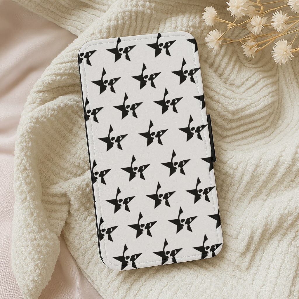Skulls And Stars - Skate Aesthetic Wallet Phone Case