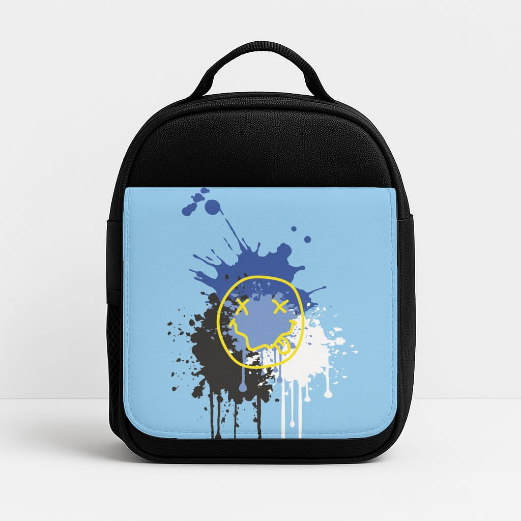 Blue Graffiti - Skate Aesthetic Insulated Lunchbox