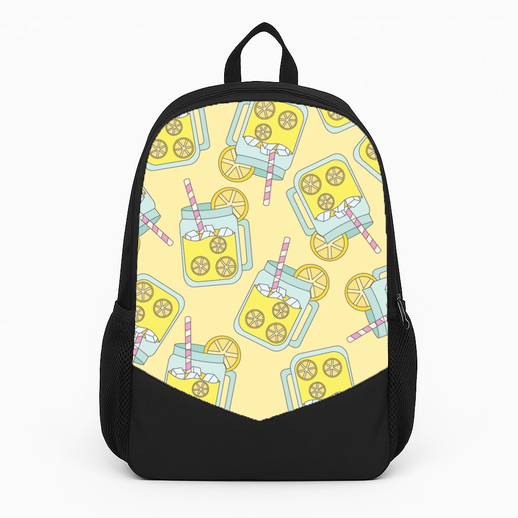 Lemons - Summer Large Backpack