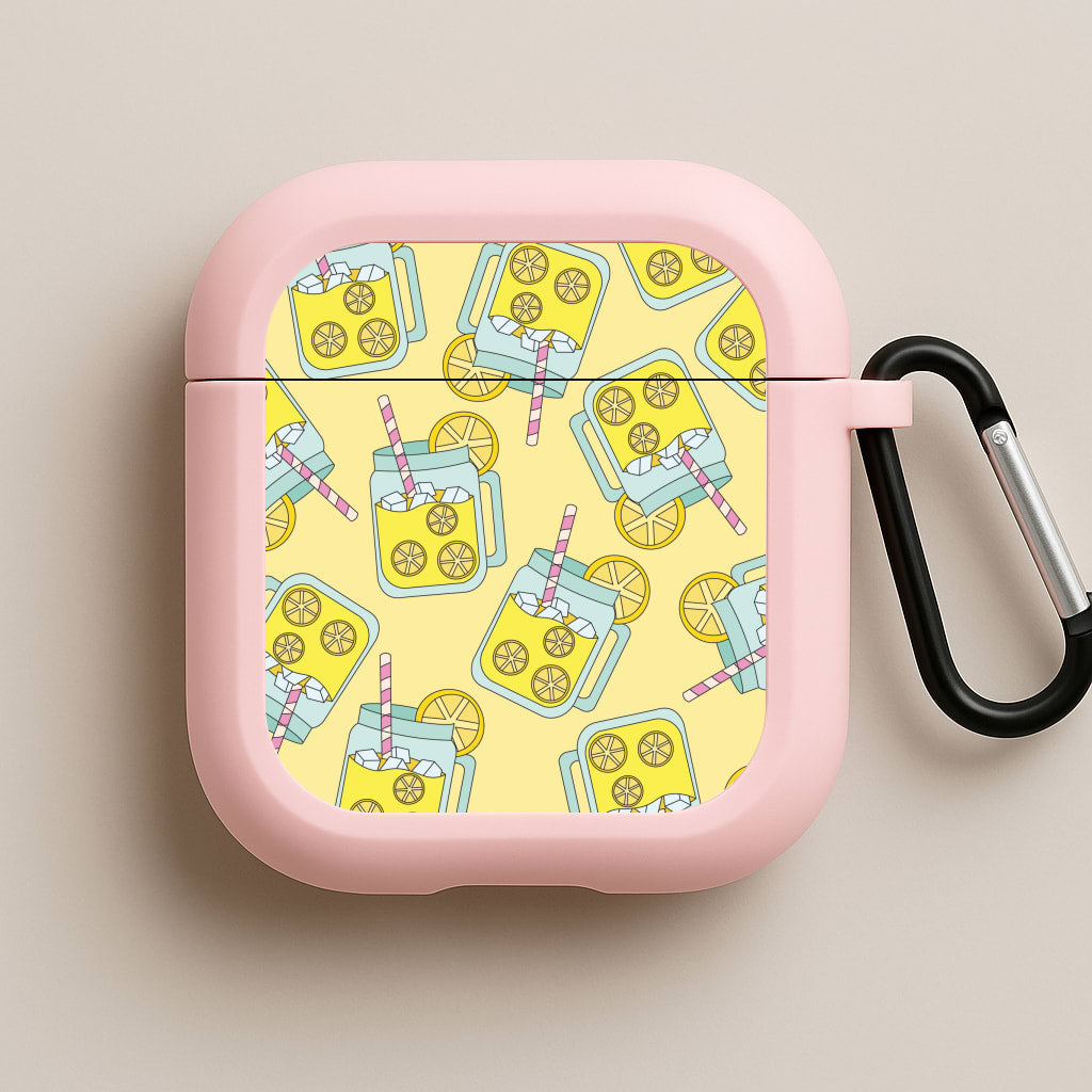 Lemons - Summer Pink AirPods Case