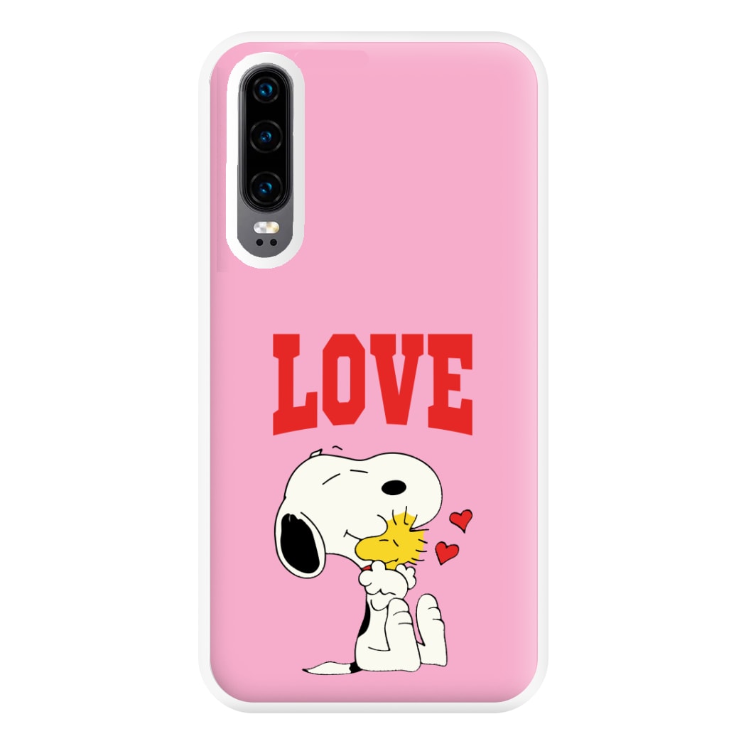 Love Cartoon Beagle Phone Case for Huawei P30