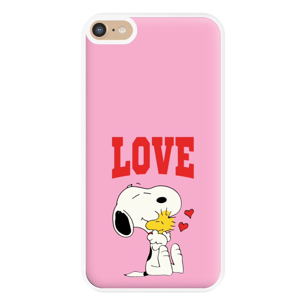 Love Cartoon Beagle Phone Case for iPhone 6 Plus / 7 Plus / 8 Plus