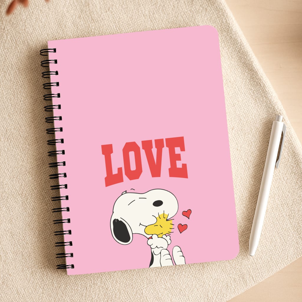 Love Cartoon Beagle Notepad