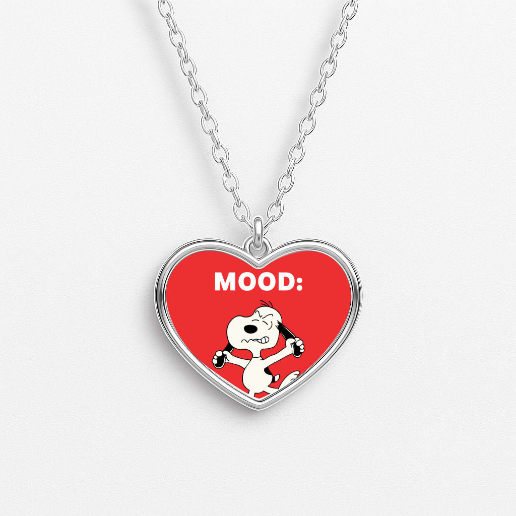 Mood Cartoon Beagle  Necklace