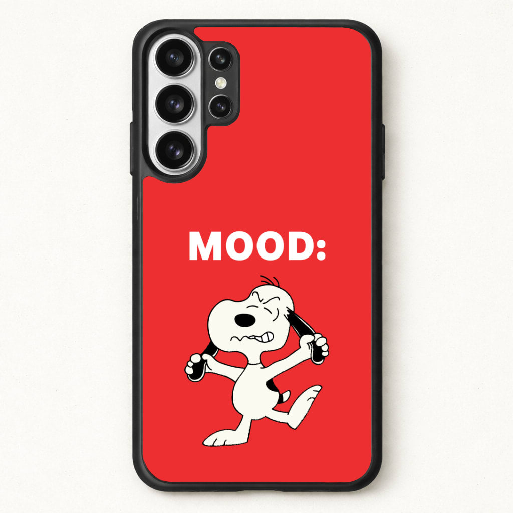 Mood Cartoon Beagle Phone Case for Galaxy S26 Ultra
