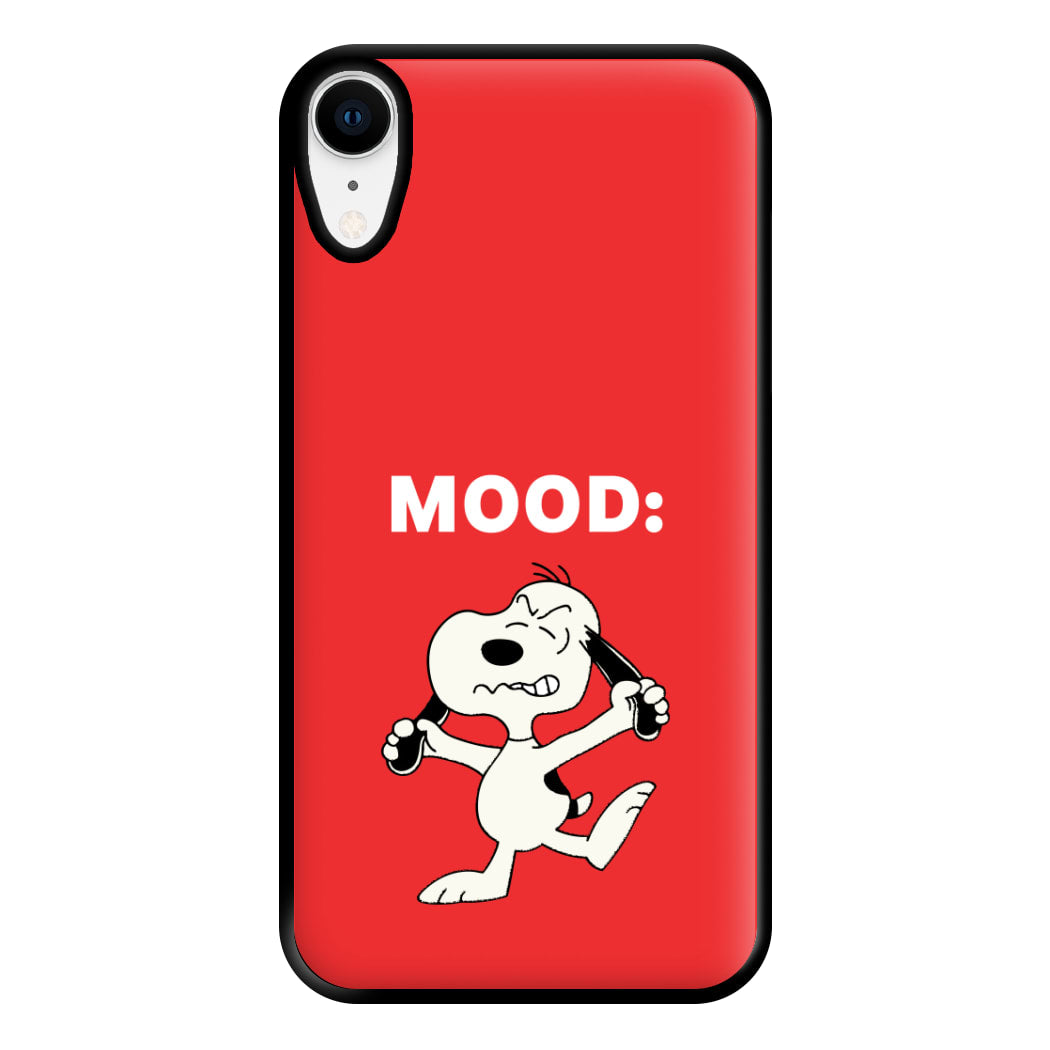 Mood Cartoon Beagle Phone Case for iPhone XR