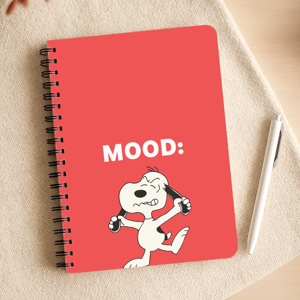 Mood Cartoon Beagle Notepad