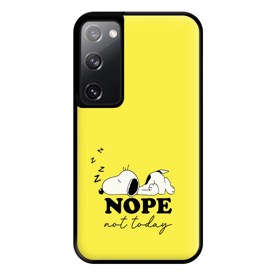 Nope, Not Today Phone Case for Galaxy S20