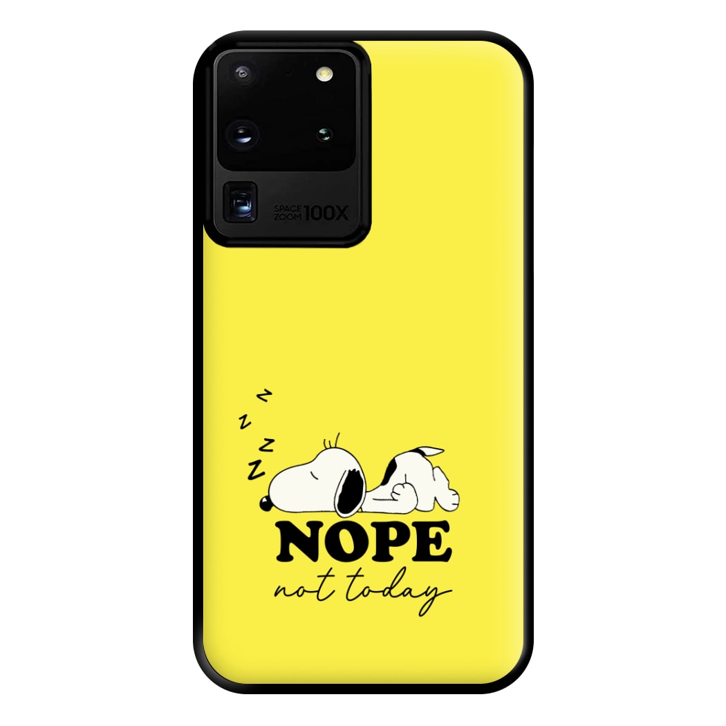 Nope, Not Today Phone Case for Galaxy S20 Ultra
