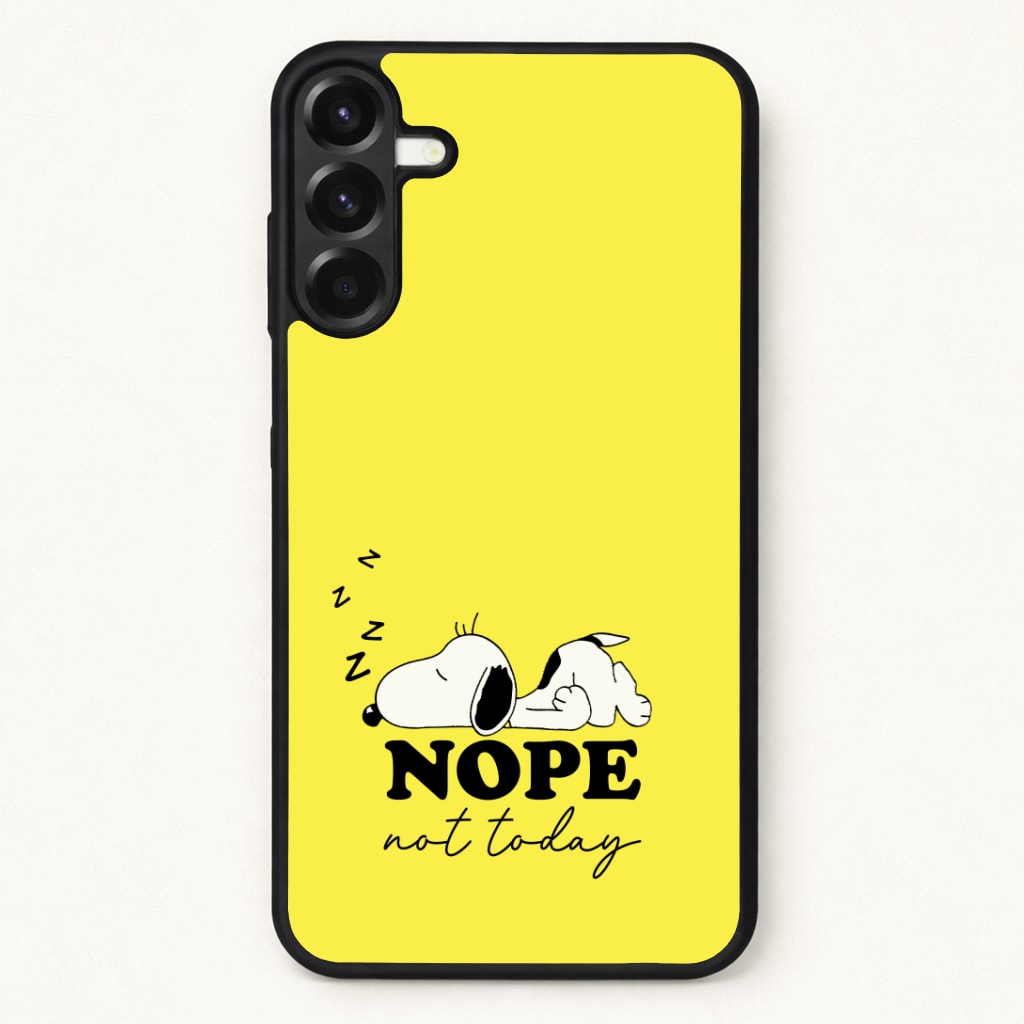 Nope, Not Today Phone Case for Galaxy A37