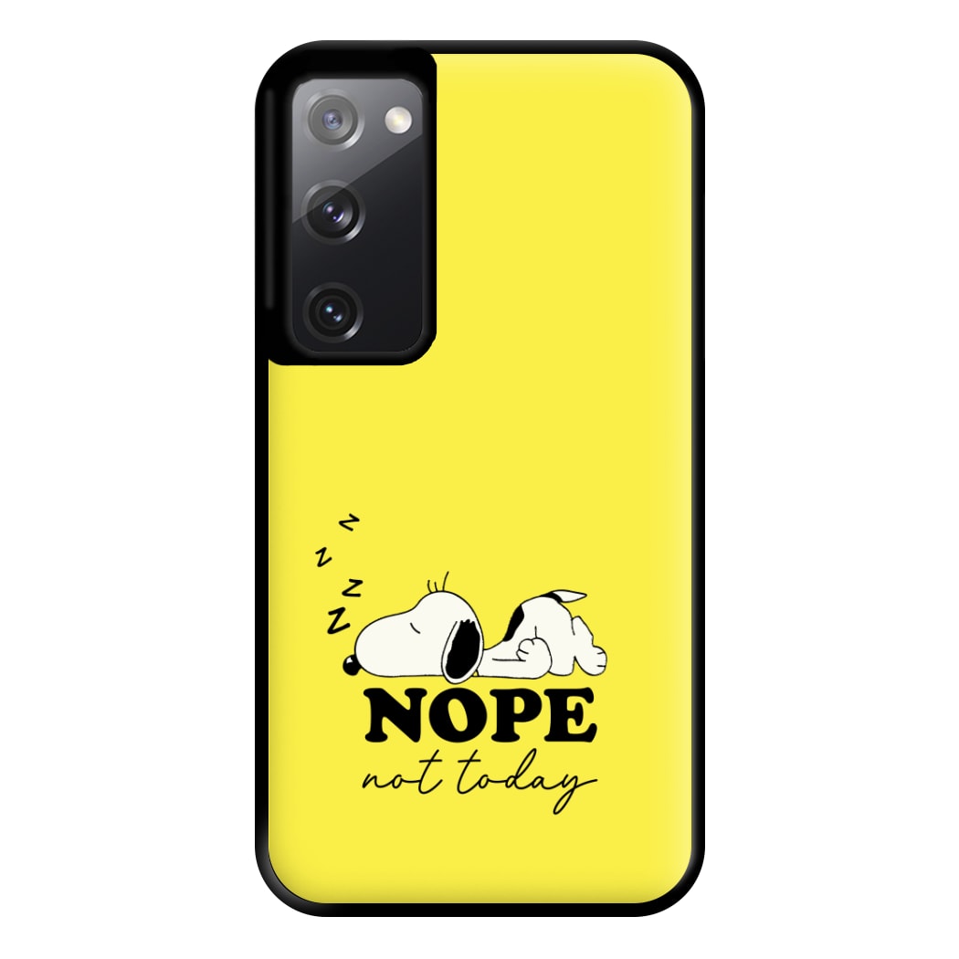 Nope, Not Today Phone Case for Galaxy S20FE