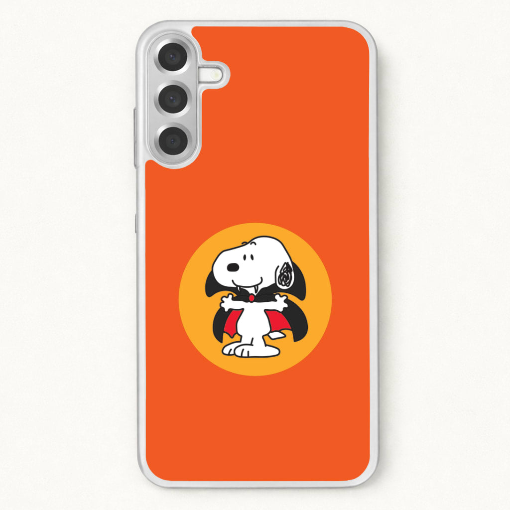Cartoon Beagle Vampire Phone Case for Galaxy A57