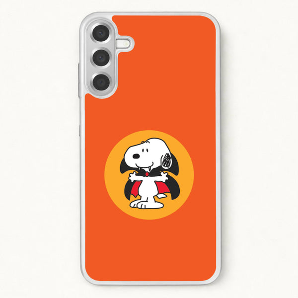 Cartoon Beagle Vampire Phone Case for Galaxy A37