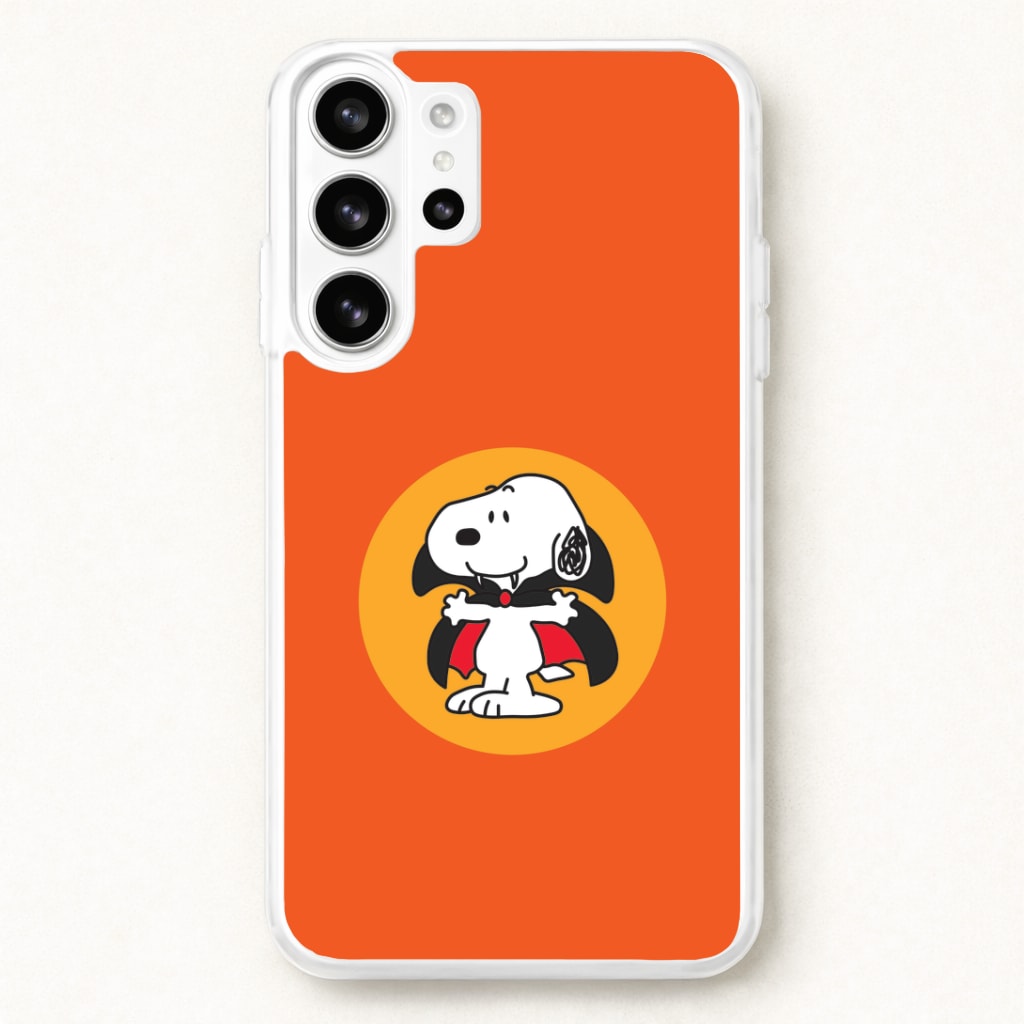 Cartoon Beagle Vampire Phone Case for Galaxy S26 Ultra