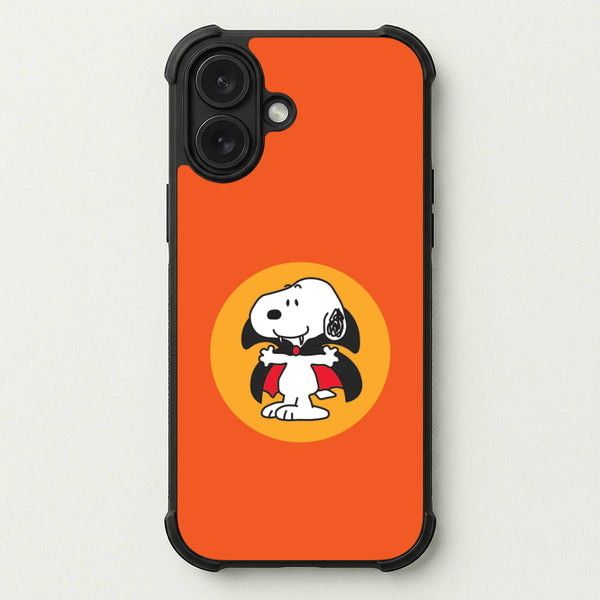 Cartoon Beagle Vampire Phone Case — Bumper case