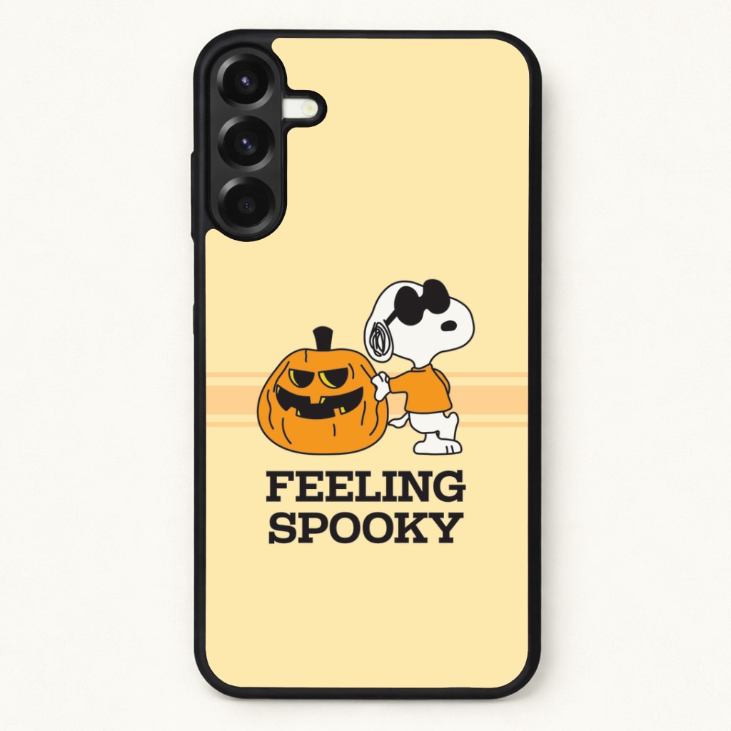 Feeling Spooky Cartoon Beagle Phone Case for Galaxy A57