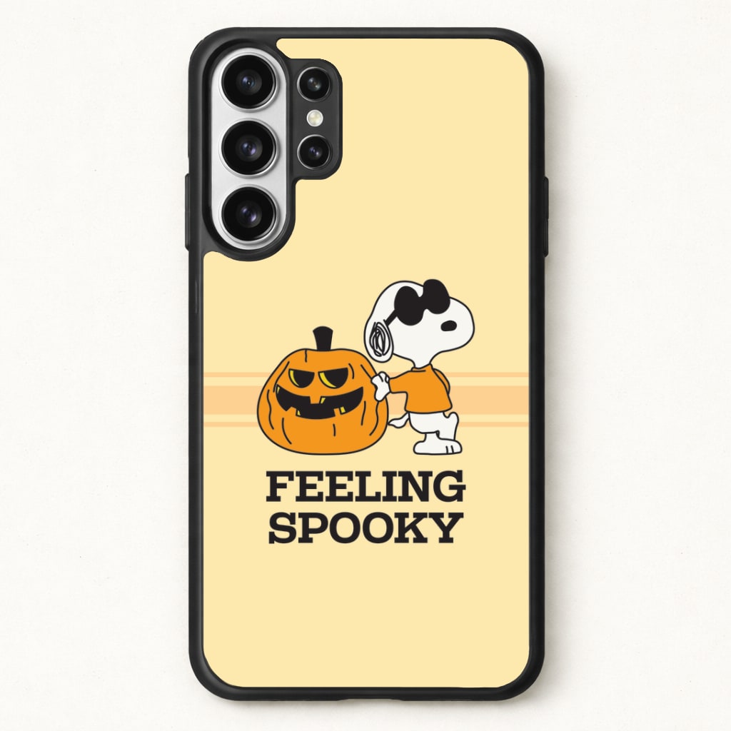 Feeling Spooky Cartoon Beagle Phone Case for Galaxy S26 Ultra