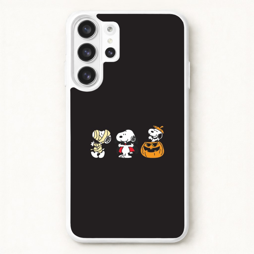 Cartoon Beagle Halloween Costumes Phone Case for Galaxy S26 Ultra