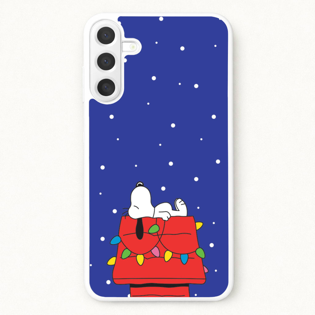Cartoon Beagle Fairylights Phone Case for Galaxy A17