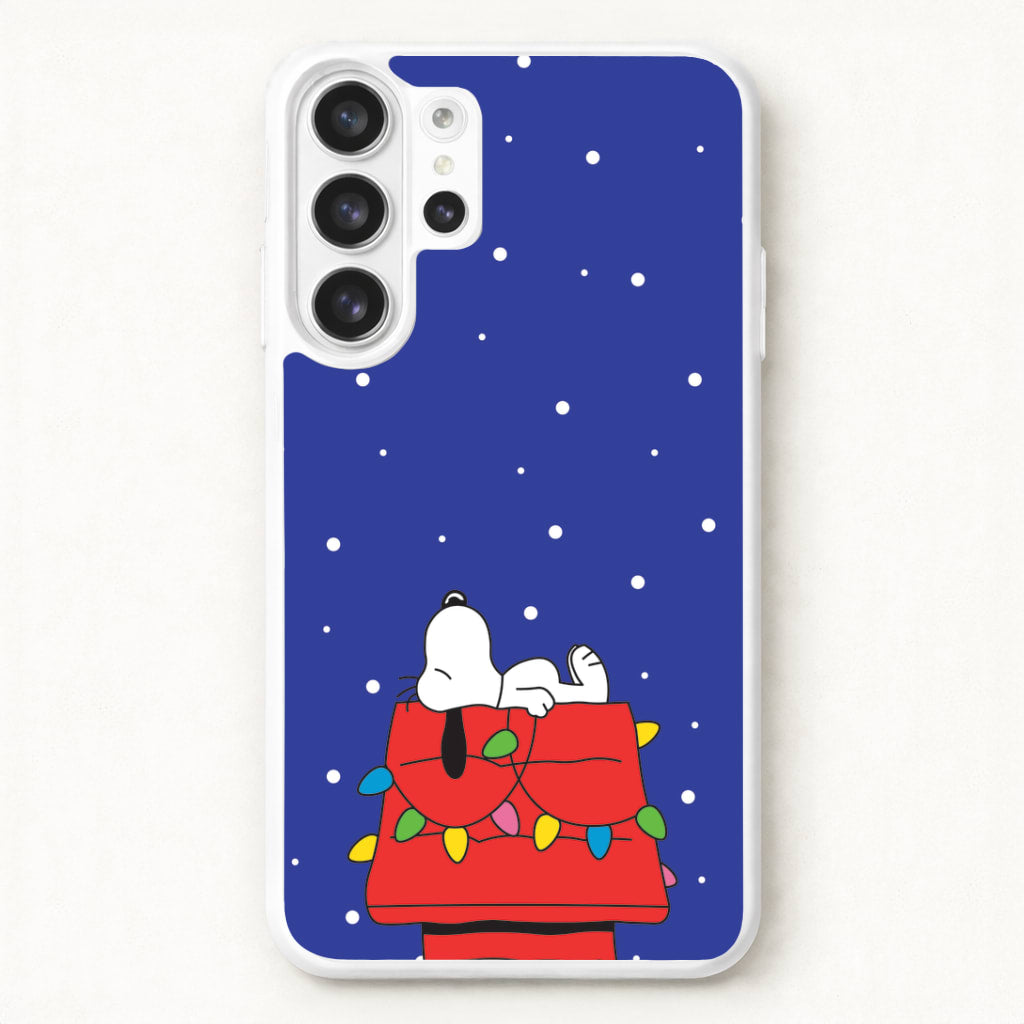 Cartoon Beagle Fairylights Phone Case for Galaxy S26 Ultra