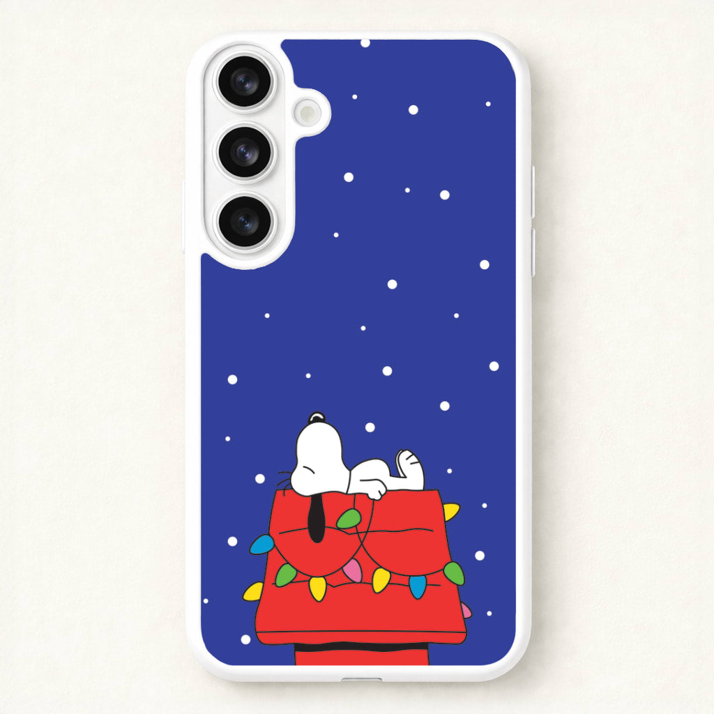 Cartoon Beagle Fairylights Phone Case for Galaxy S26 Plus