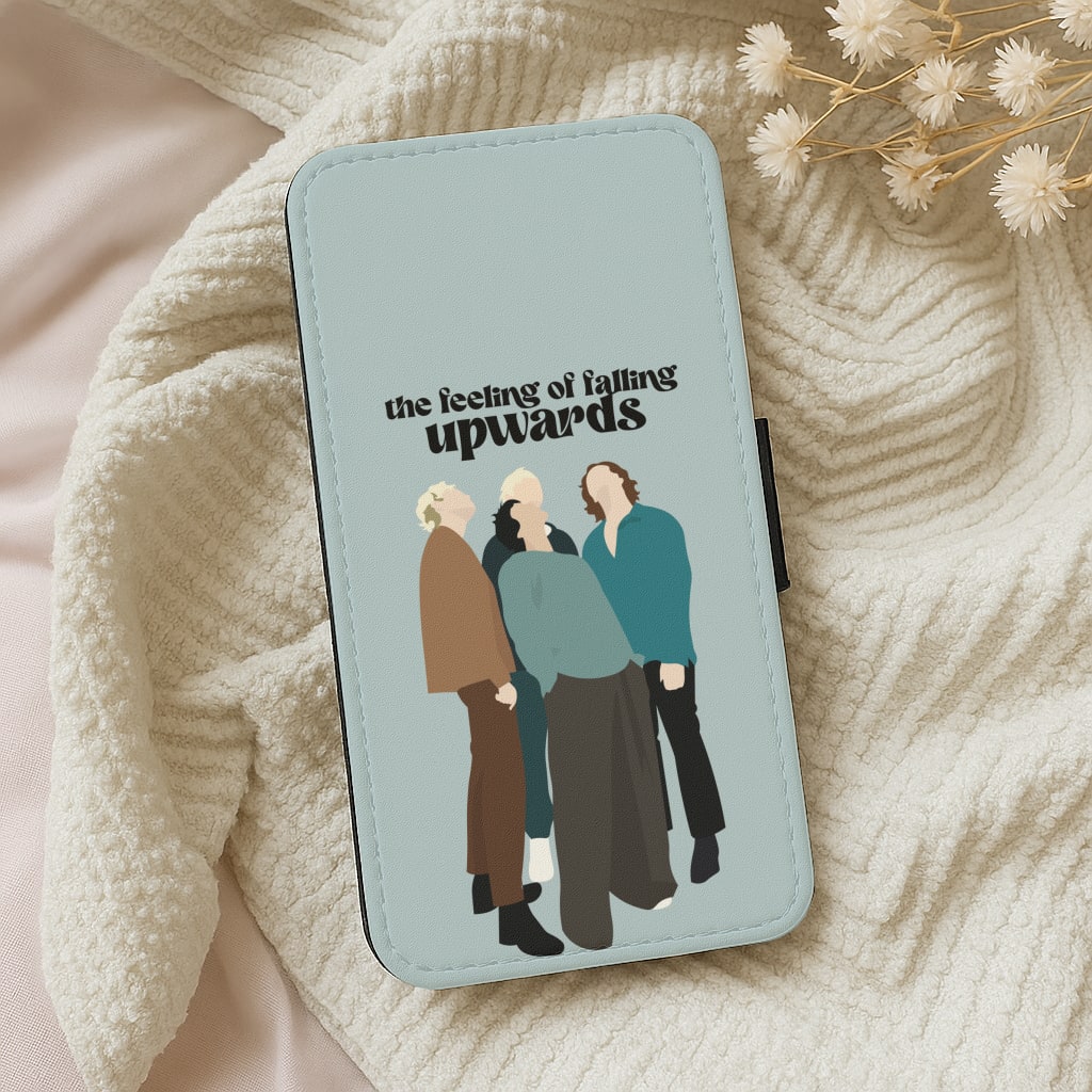 The Feeling Of Falling Upwards Wallet Phone Case