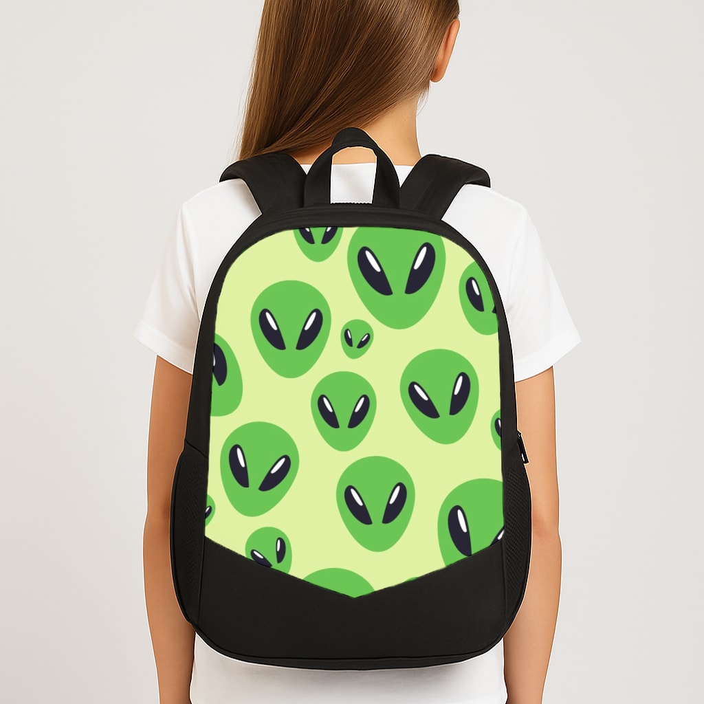 Alien Raider - Space Large School Bag