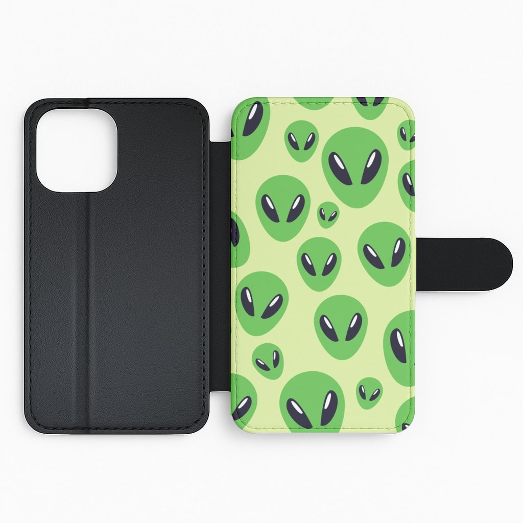 Alien Raider - Space Flip Phone Case