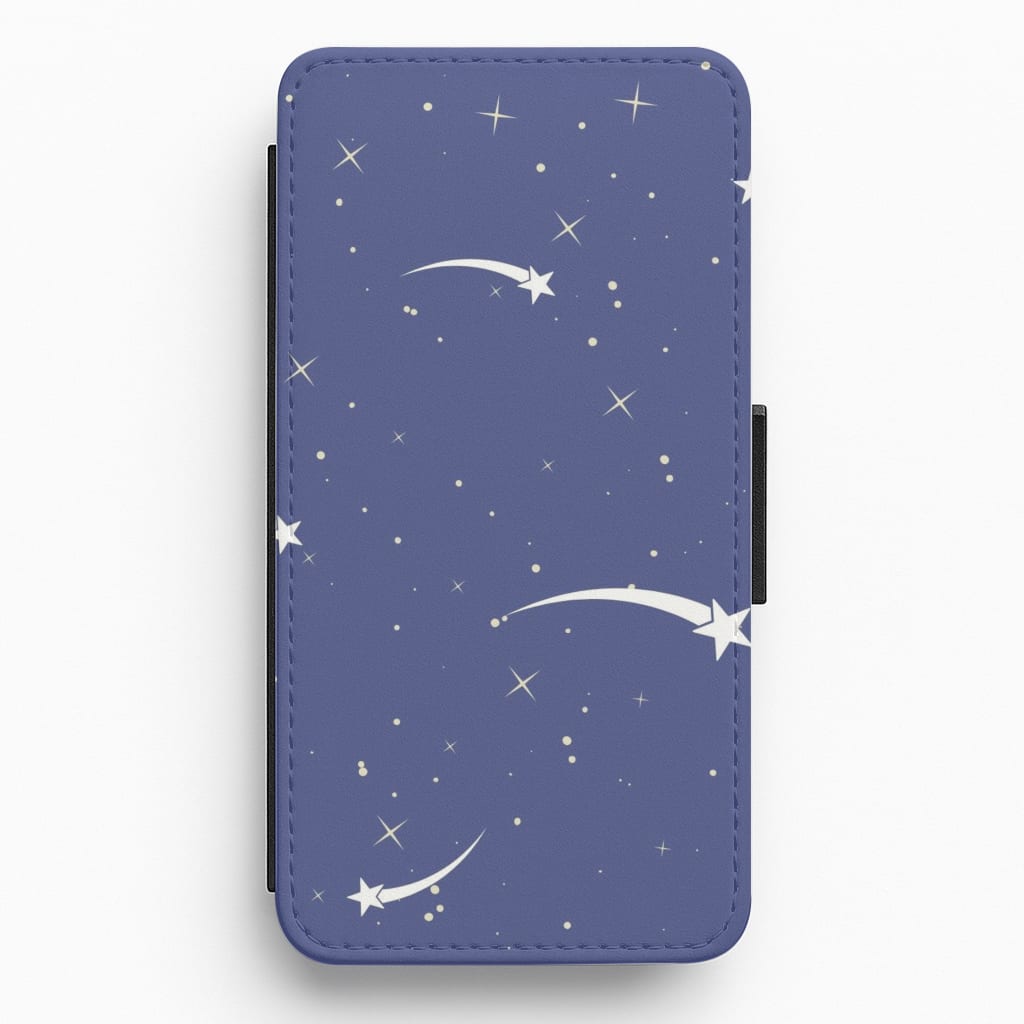 Shooting Star - Space Flip / Wallet Phone Case