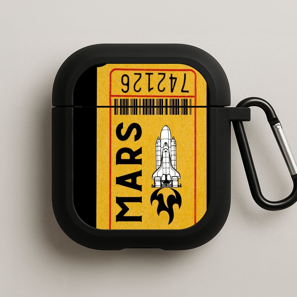 Ticket To Mars - Space AirPods Case