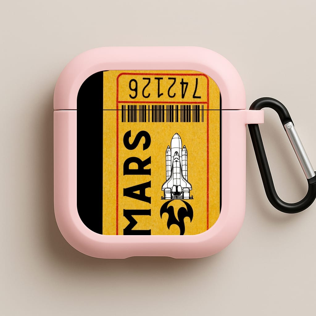 Ticket To Mars - Space Pink AirPods Case