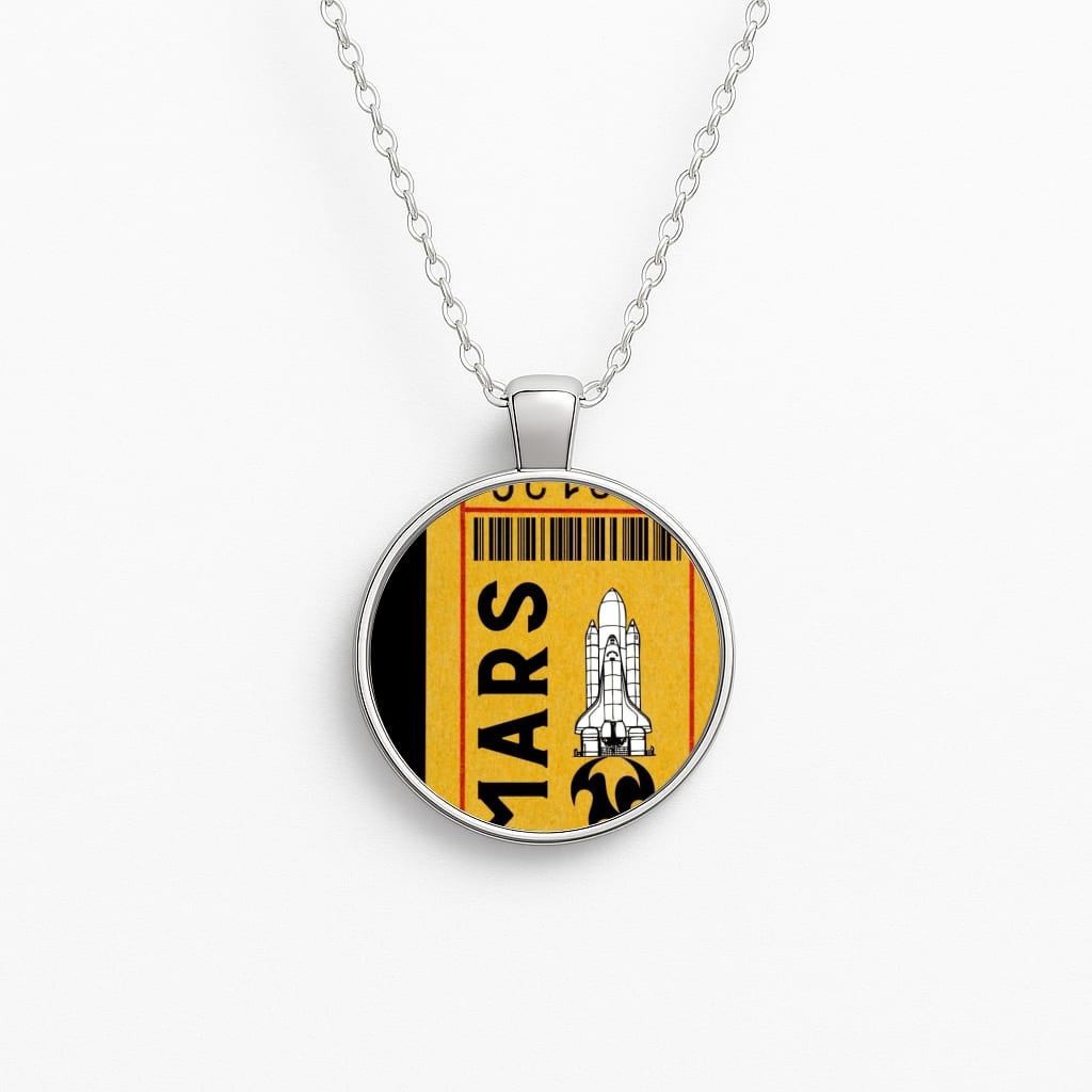 Ticket To Mars - Space Circle Necklace