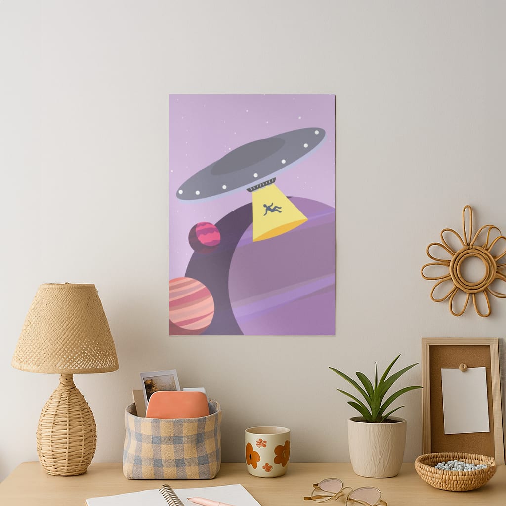 Alien Invasion - Space Art Print