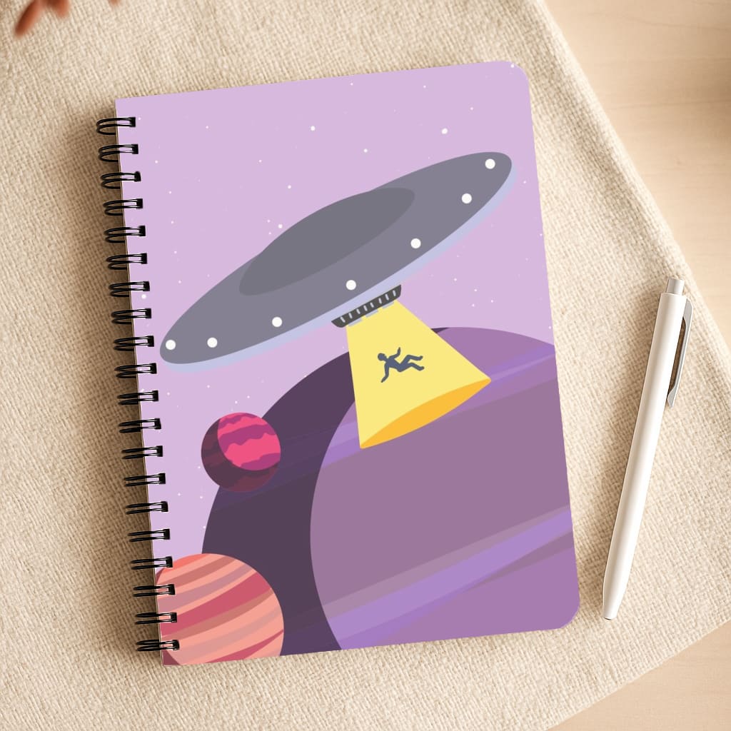 Alien Invasion - Space Notepad