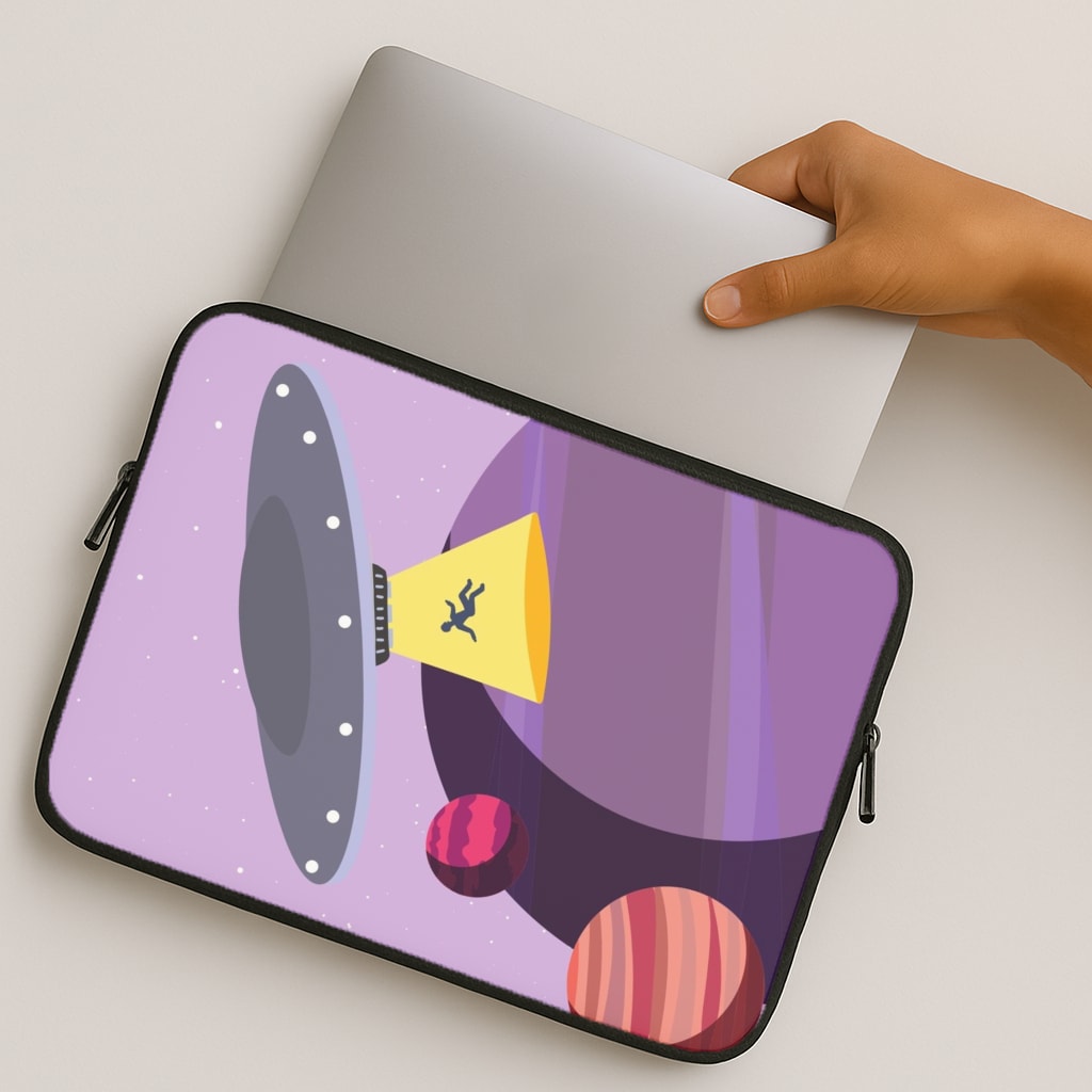 Alien Invasion - Space MacBook Case