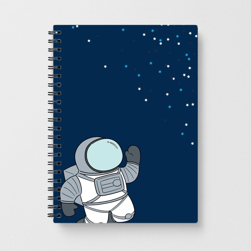 Astronaut Bobbling - Space Notebook