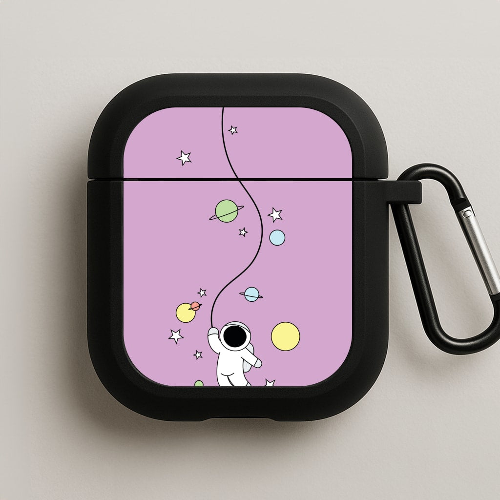 Cute Hanging Astronaut AirPods Case