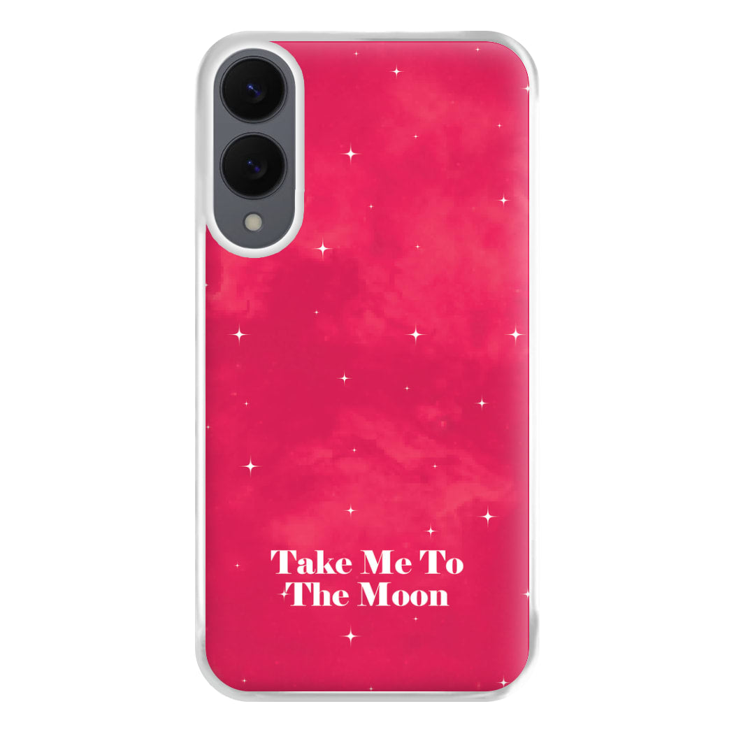 Take Me To The Moon Phone Case for Galaxy S25 Edge