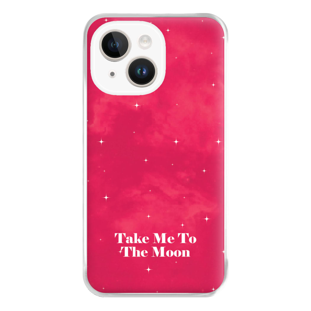 Take Me To The Moon Phone Case for iPhone 14 Plus