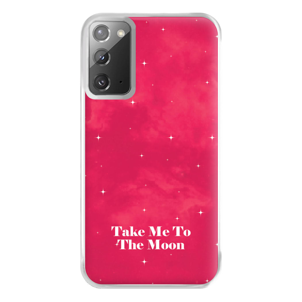 Take Me To The Moon Phone Case for Galaxy Note 20 Ultra