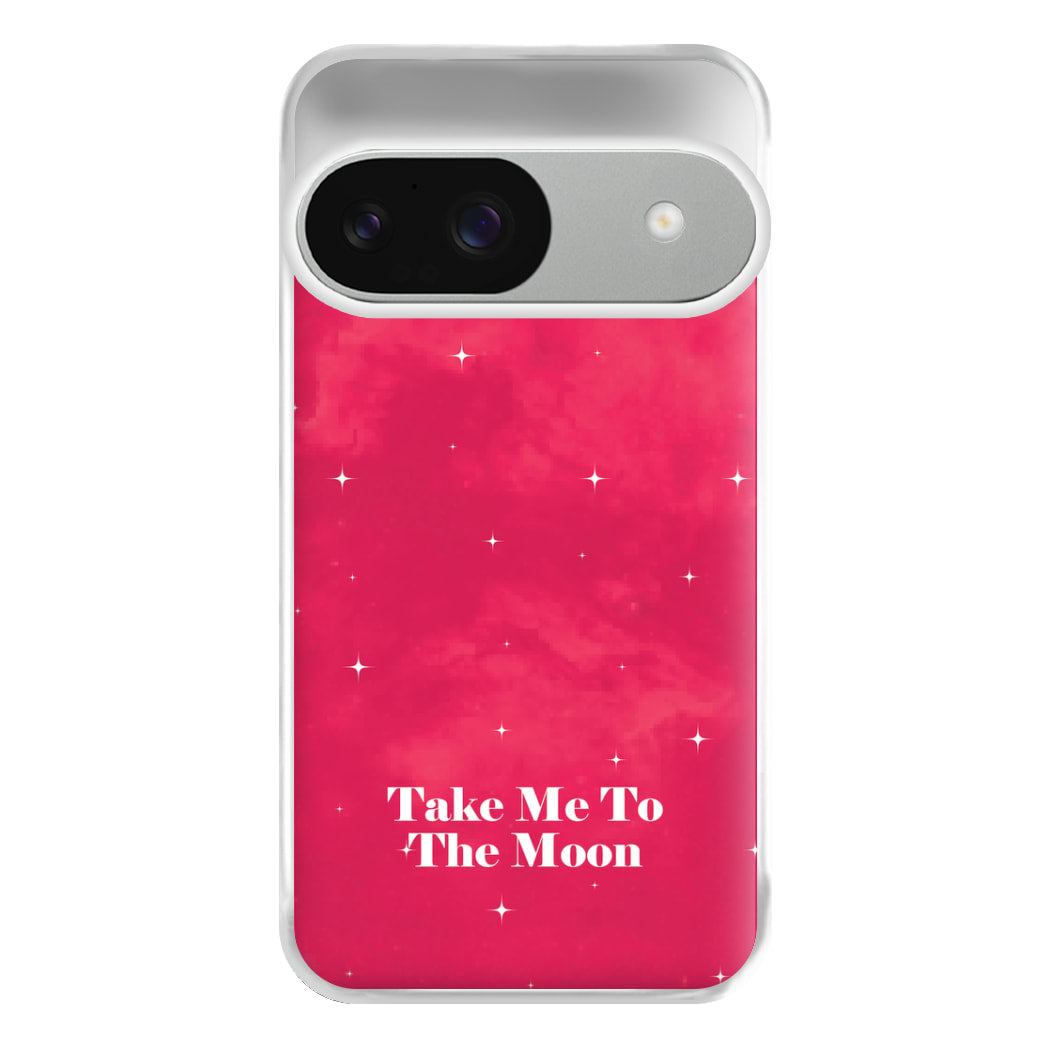 Take Me To The Moon Phone Case for Google Pixel 9 / 9 Pro
