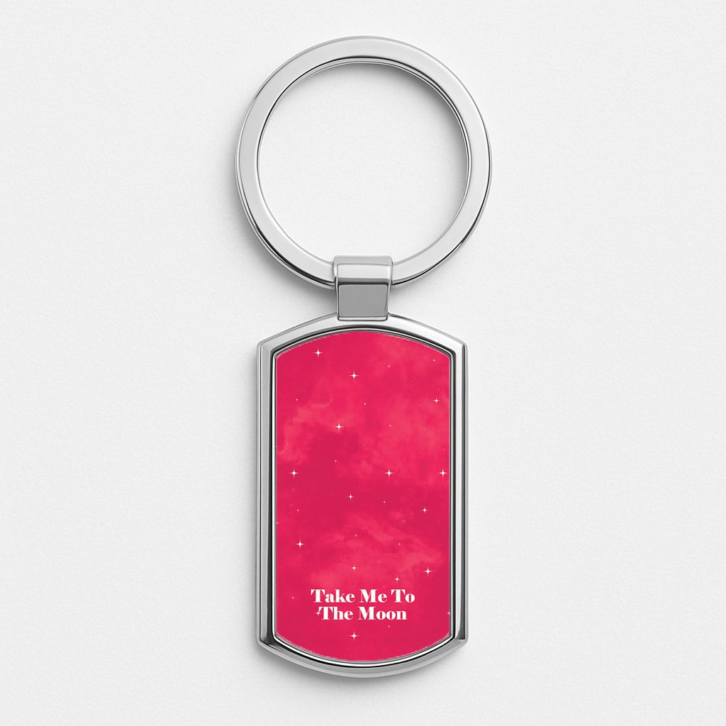 Take Me To The Moon Luxury Keyring