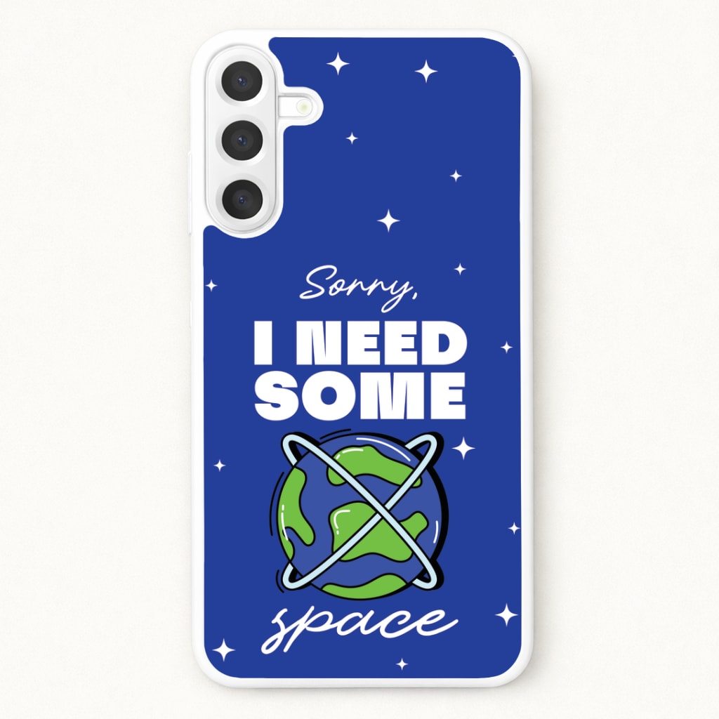 Cartoon I Need Some Space Phone Case for Galaxy A37