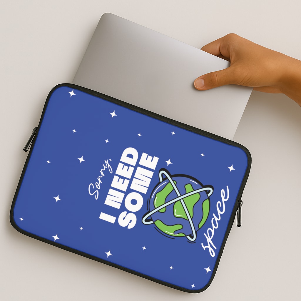 Cartoon I Need Some Space MacBook Case