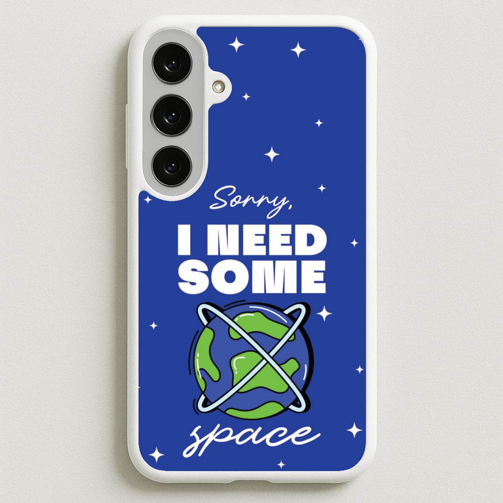 Cartoon I Need Some Space Phone Case for Galaxy S25FE