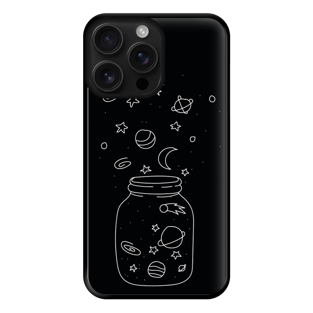 Space Jar Phone Case for iPhone 16 Pro Max