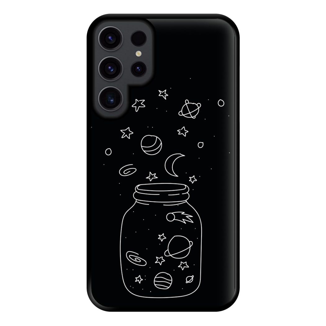 Space Jar Phone Case for Galaxy S23 Ultra