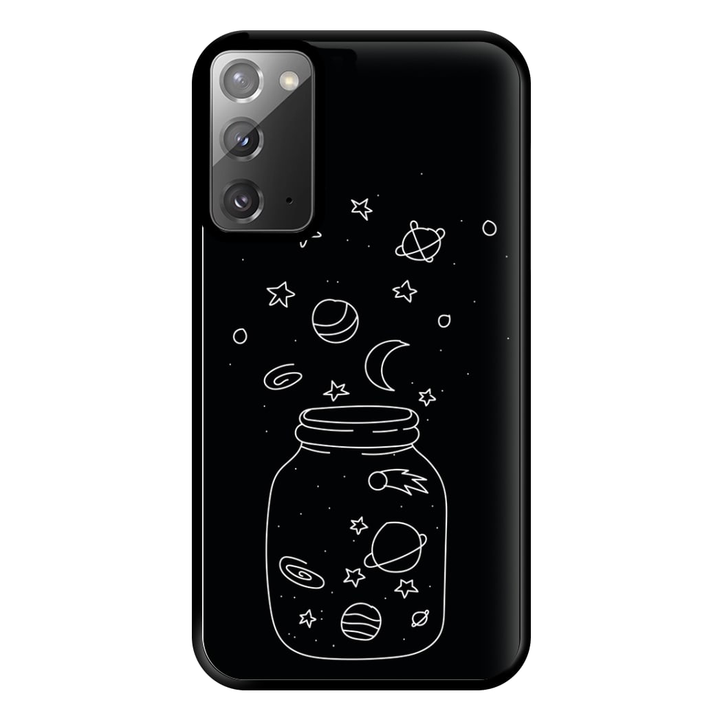 Space Jar Phone Case for Galaxy Note 20 Ultra