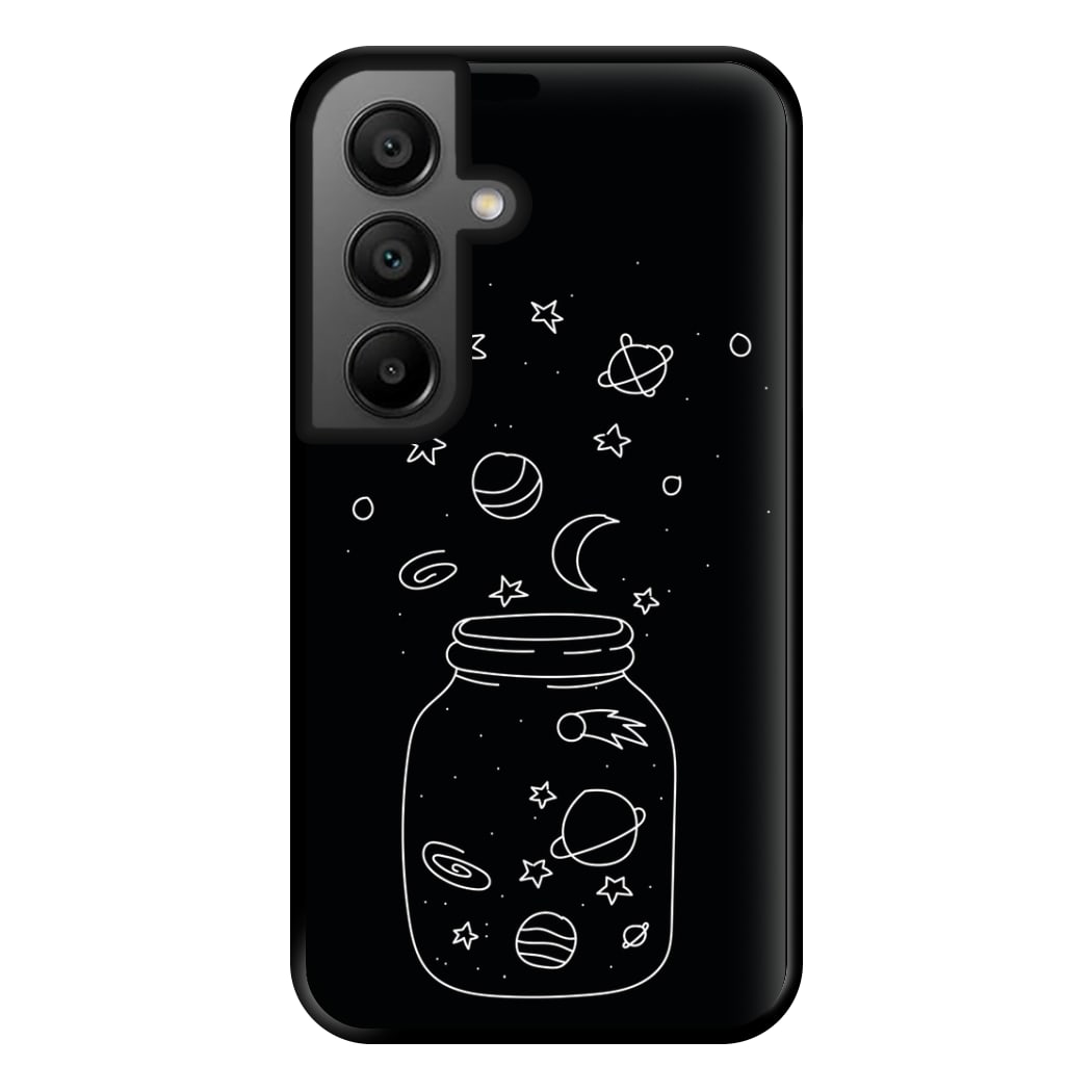 Space Jar Phone Case for Galaxy A56