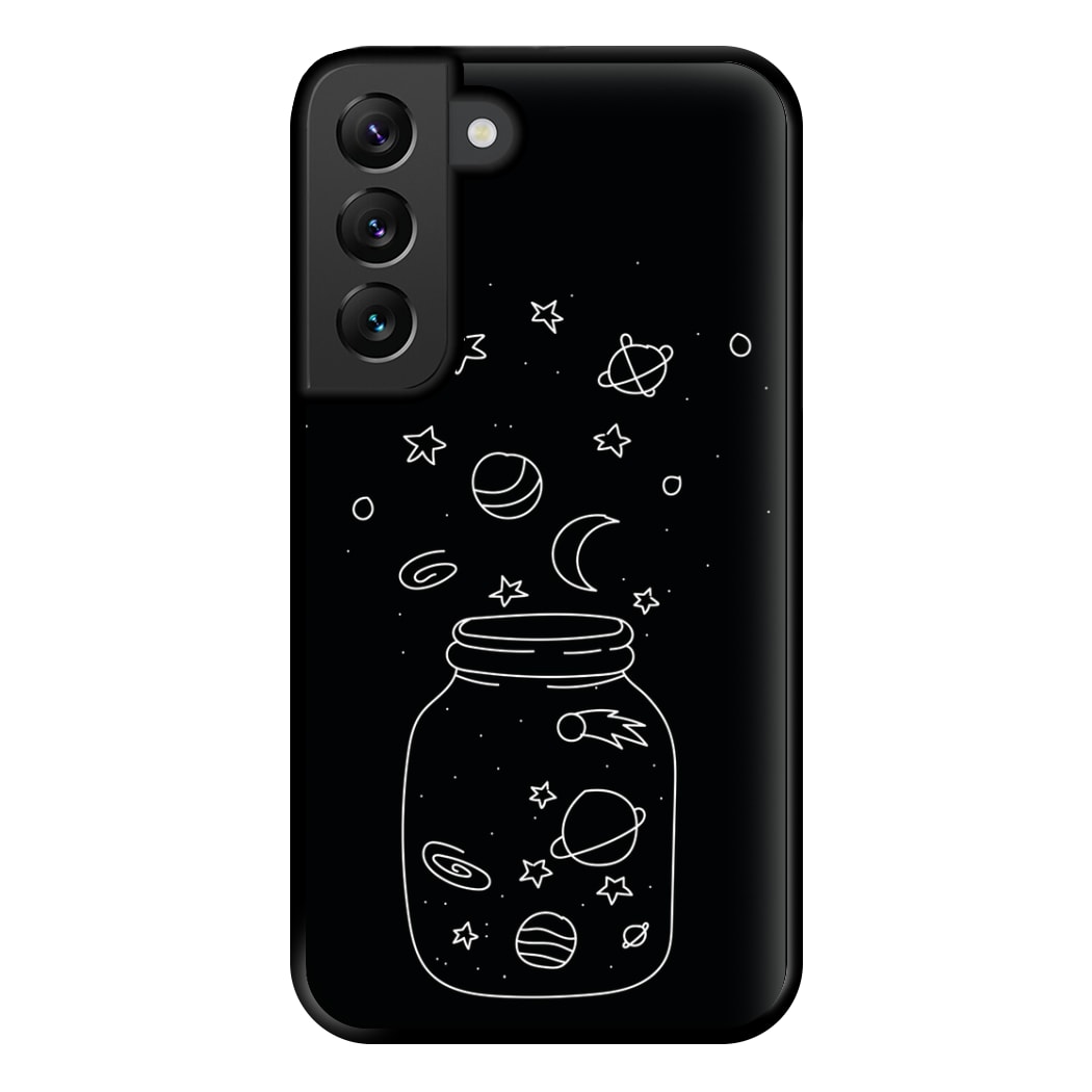 Space Jar Phone Case for Galaxy S22 Plus